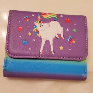 Lisa Frank Loungefly Unicorn Wallet and ID card holder- New
